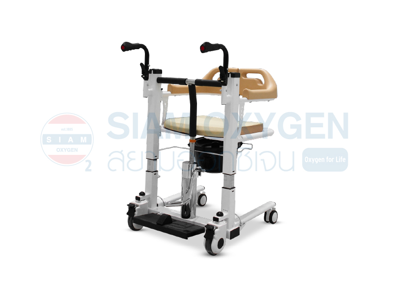 รถเข็นเคลื่อนย้ายผู้ป่วย Hydraulic Transfer Chair รุ่น YK-TC0006